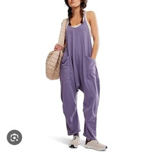 Free People Lavender Jumpsuit